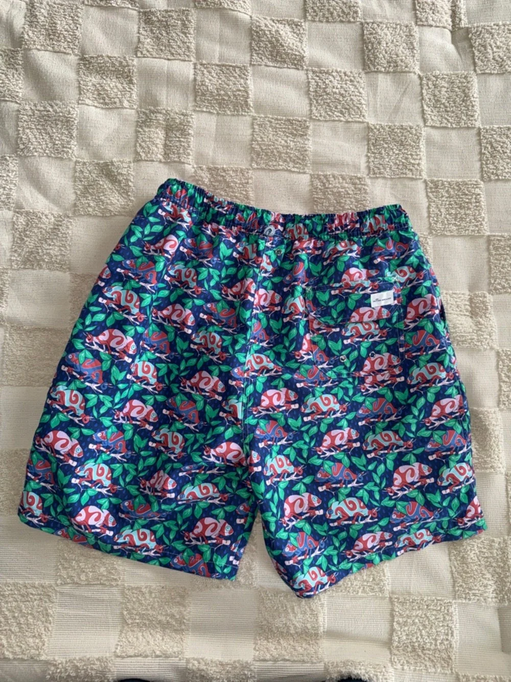 Peter Millar Seaside Collection Iguana Swim‎ Shorts Size L